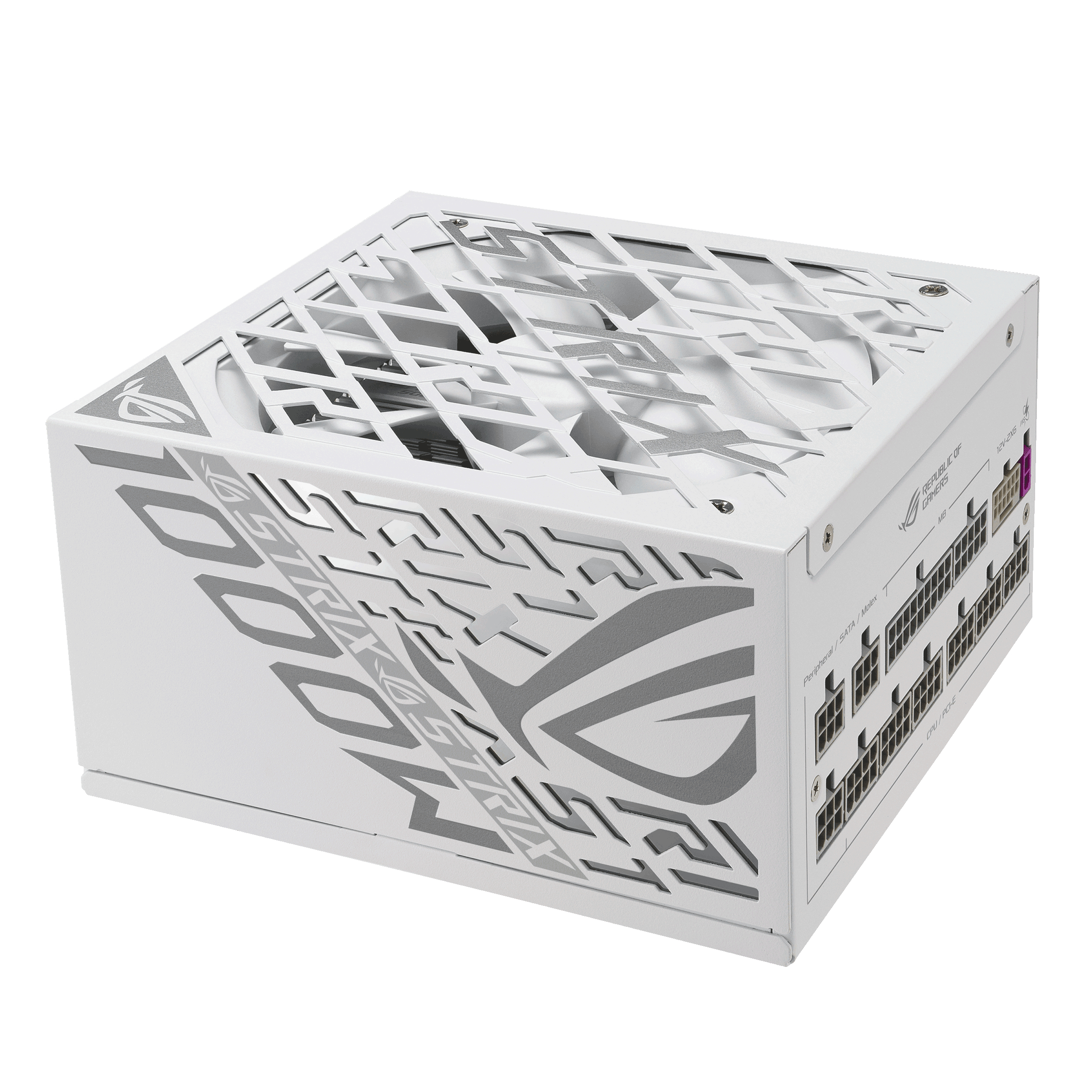 ASUS ROG -STRIX-1000P-GAMING-WHITE unidad de fuente de alimentaci�n 1000 W 20+4 pin ATX ATX Blanco