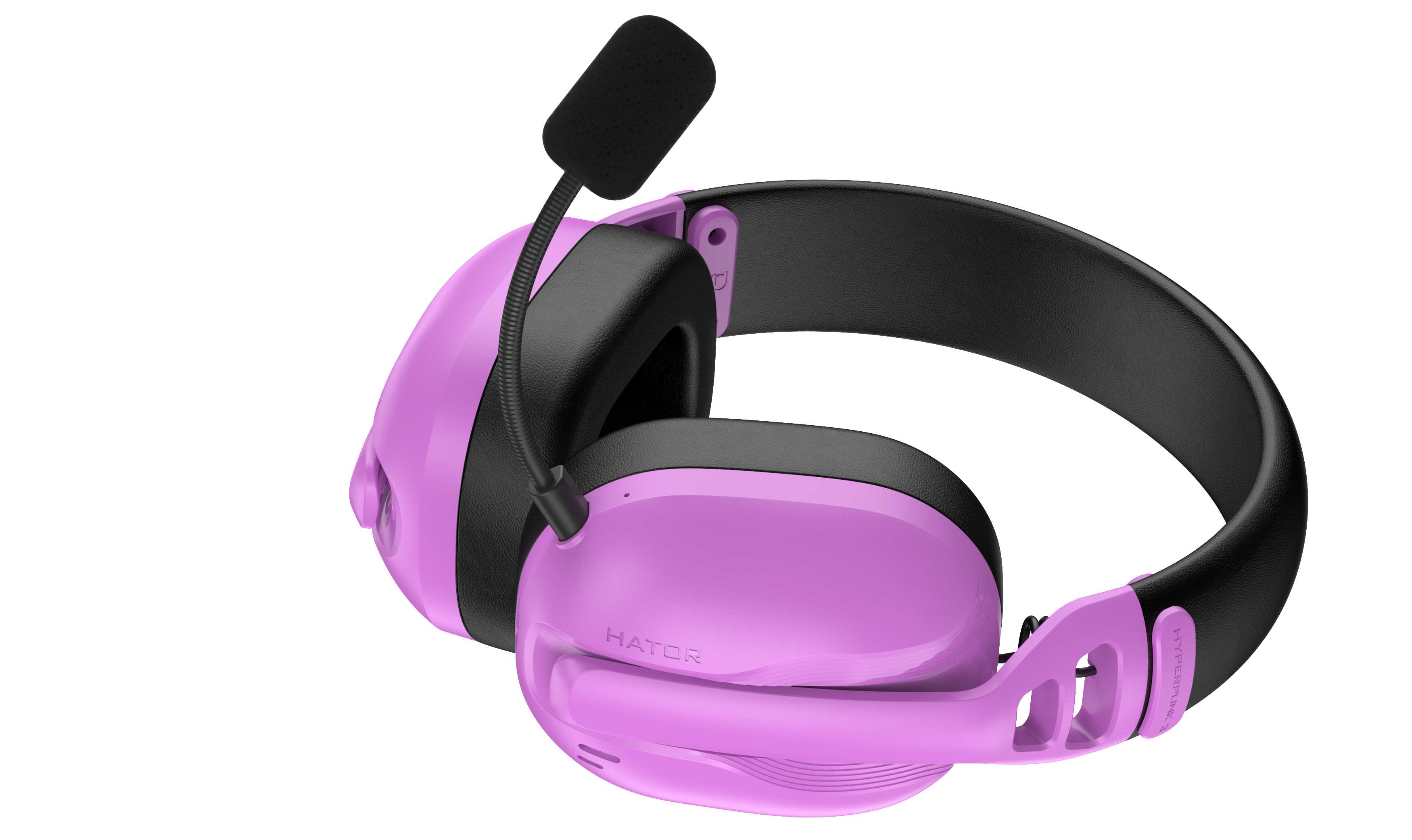 HATOR Hyperpunk 3 Wireless Headset Wired & Wireless Head-band Gaming USB Type-C / USB Type-A Bluetooth Violet