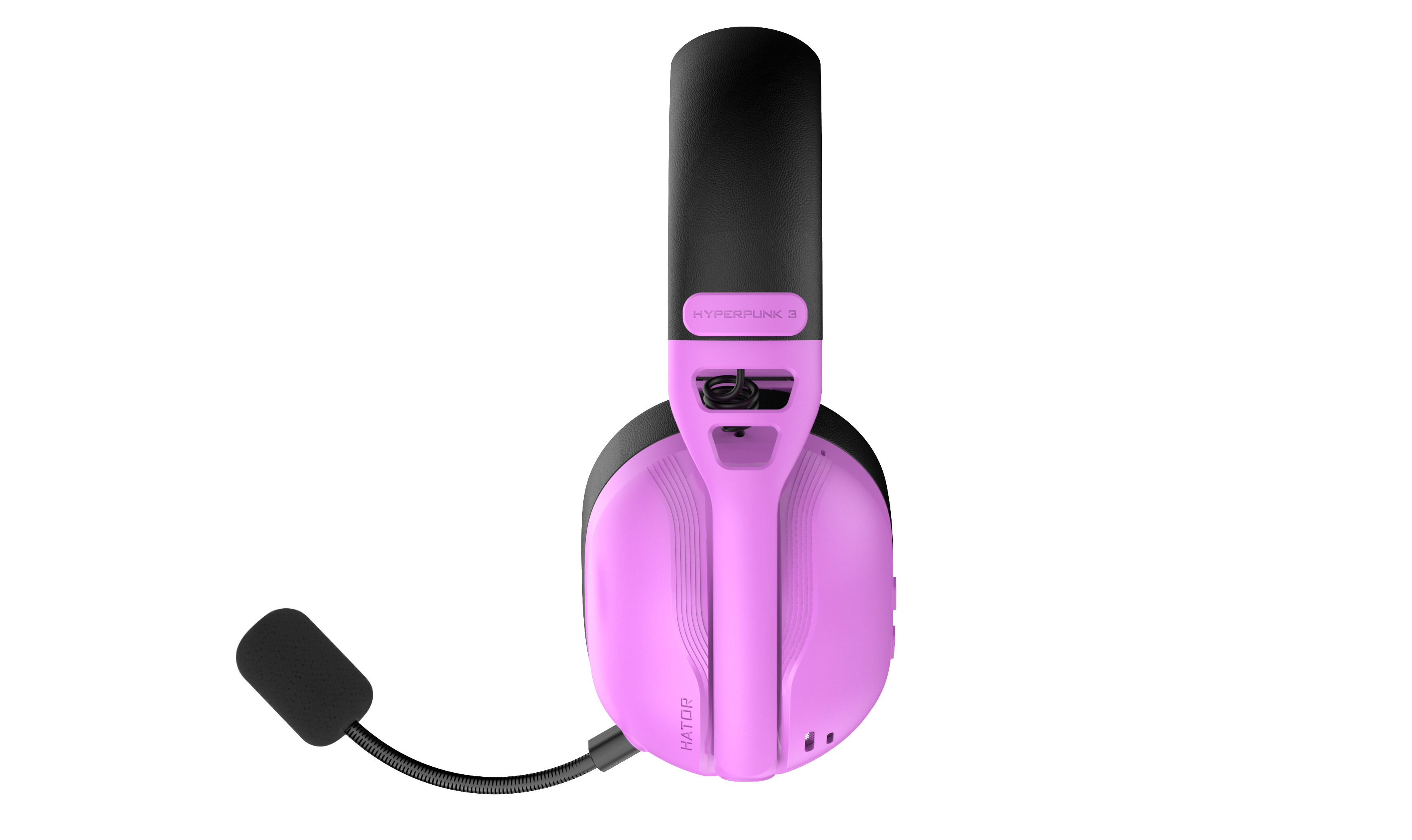 HATOR Hyperpunk 3 Wireless Headset Wired & Wireless Head-band Gaming USB Type-C / USB Type-A Bluetooth Violet