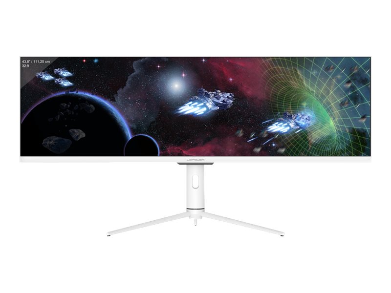 LC-Power LC-M44-DFHD-120 computer monitor 111.2 cm (43.8) 3840 x 1080 pixels White