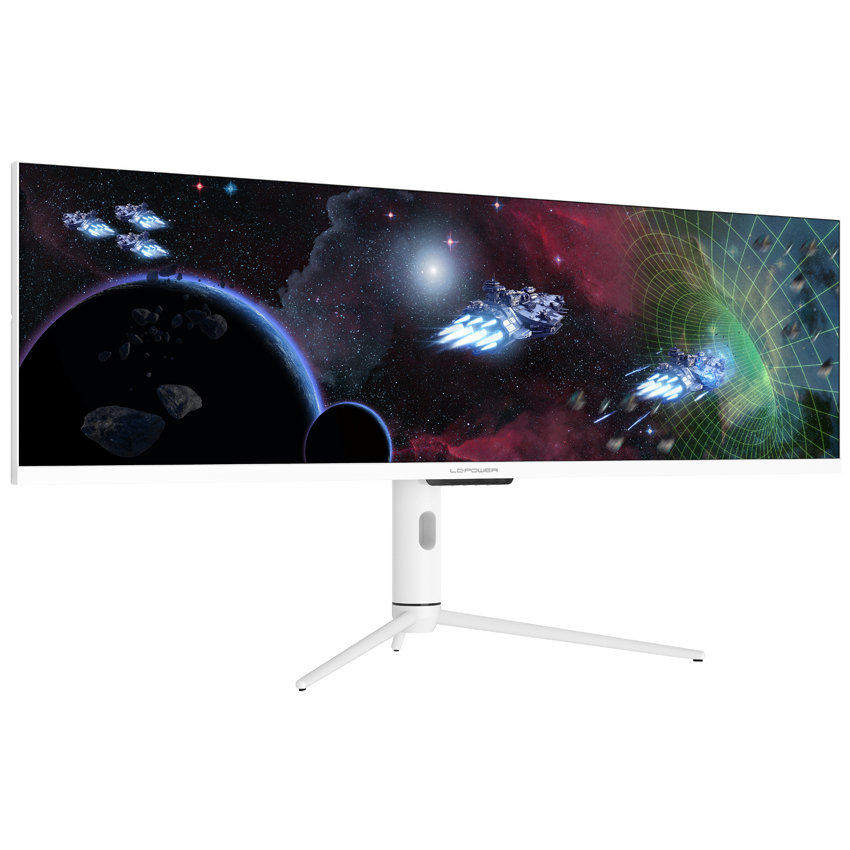 LC-Power LC-M44-DFHD-120 pantalla para PC 111,2 cm (43.8) 3840 x 1080 Pixeles Blanco
