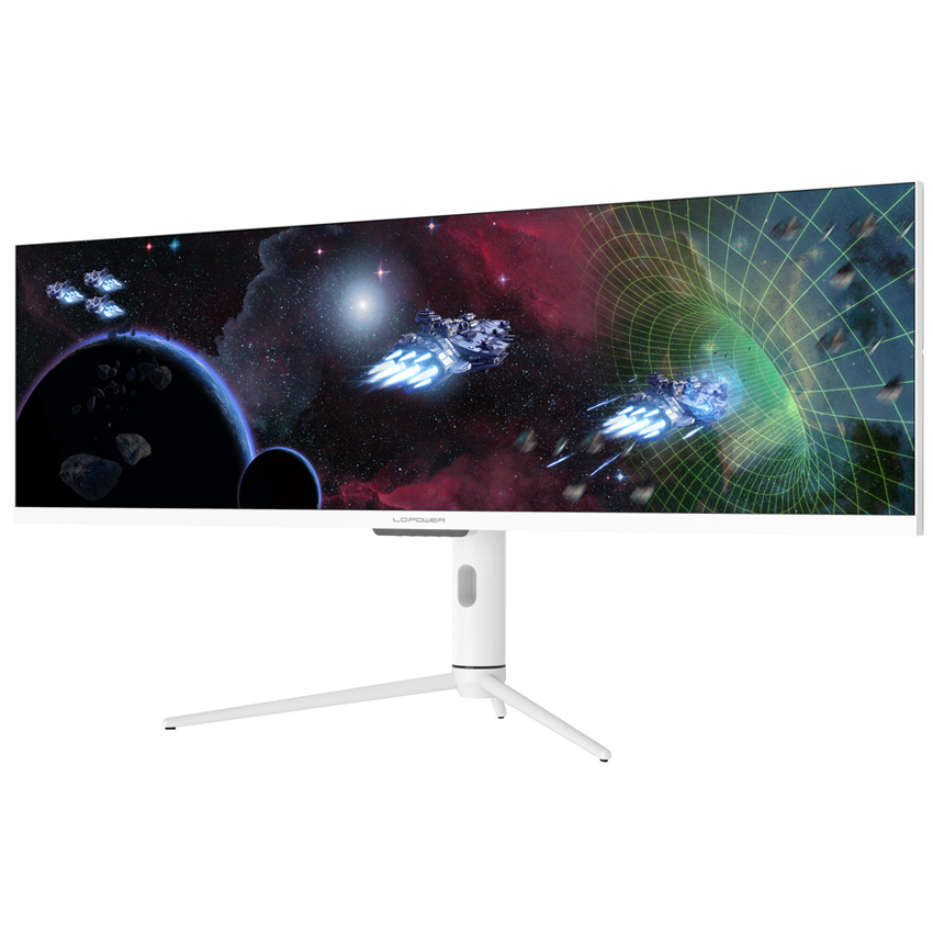 LC-Power LC-M44-DFHD-120 pantalla para PC 111,2 cm (43.8) 3840 x 1080 Pixeles Blanco