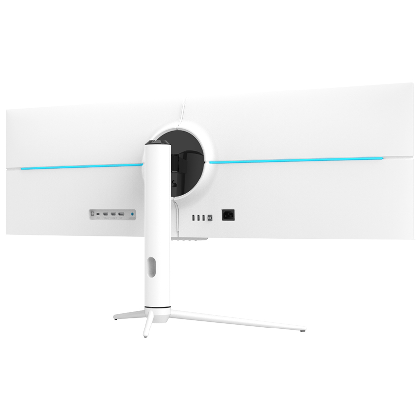 LC-Power LC-M44-DFHD-120 pantalla para PC 111,2 cm (43.8) 3840 x 1080 Pixeles Blanco