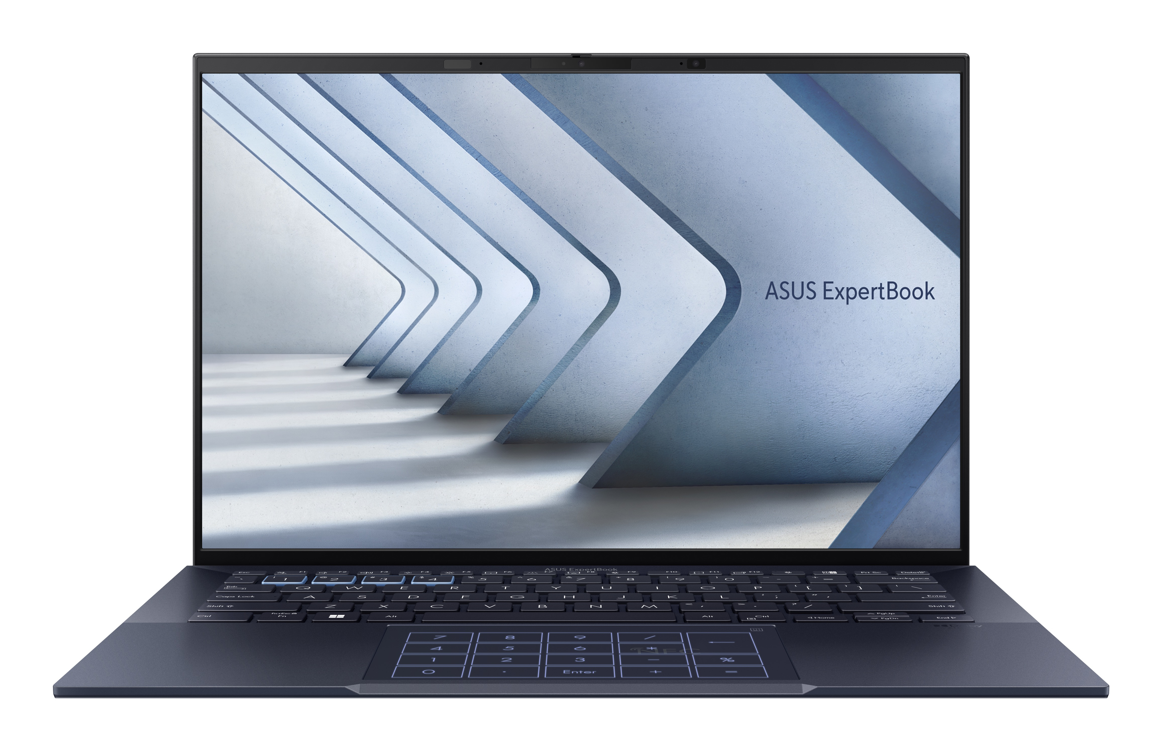 ASUS ExpertBook B9 OLED B9403CVAR-PP1735X Intel Core 7 150U Laptop 35.6 cm (14) WQXGA+ 16 GB LPDDR5x-SDRAM 512 GB SSD Wi-Fi 6E (802.11ax) Windows 11 Pro German Black