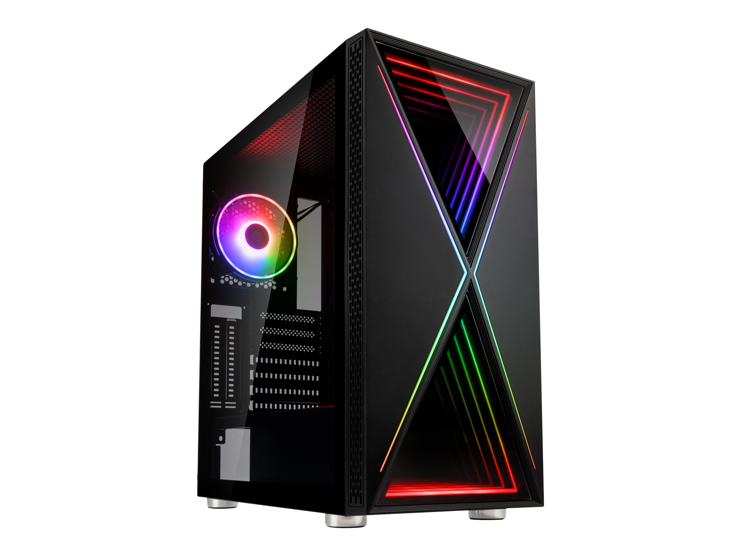 Pro Gamersware Kolink Void X - Mid tower - E-ATX - Seitenteil mit Fenster (geh�rtetes Glas)