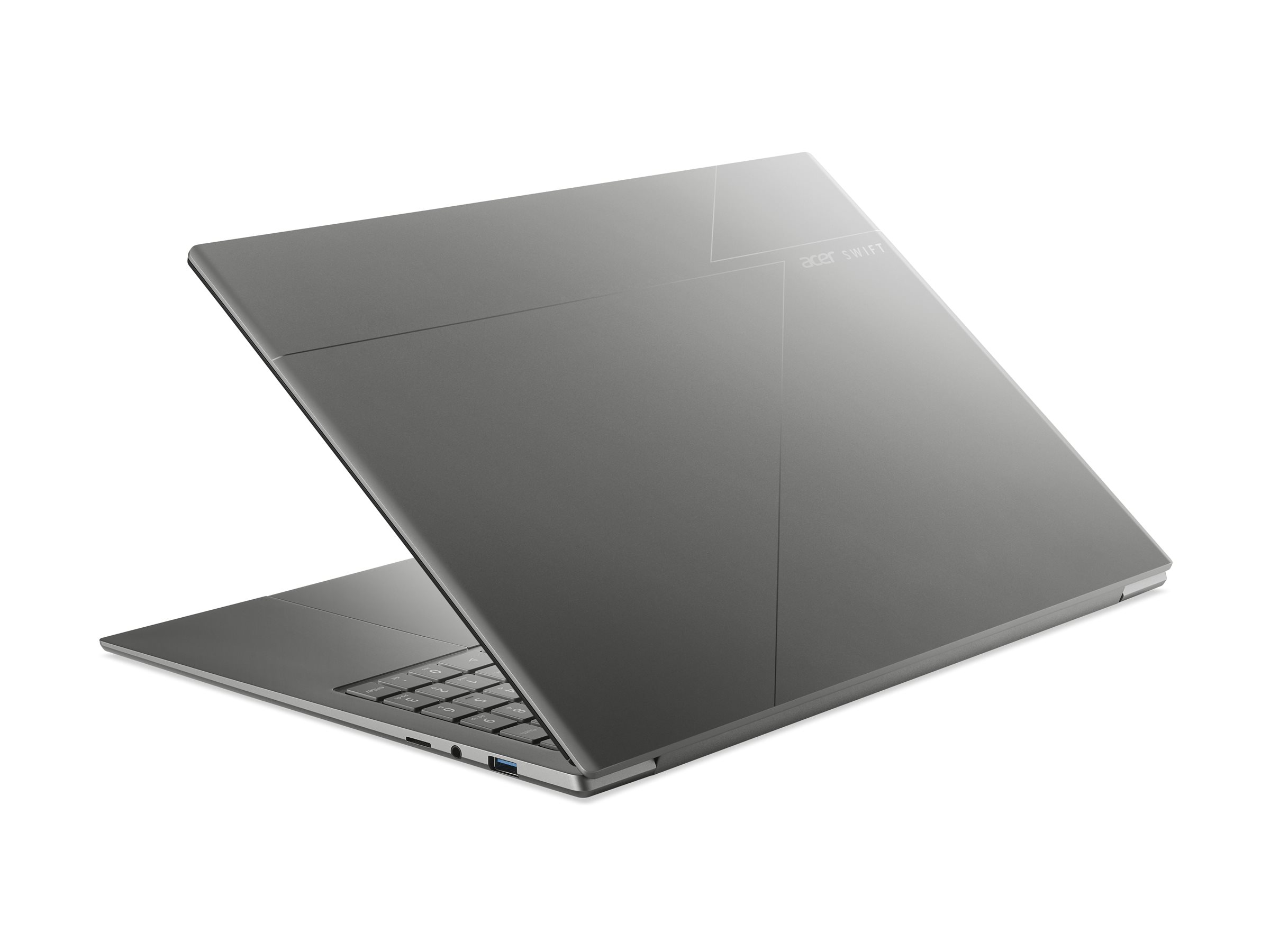 Acer Swift 16 AI SF16-71T-7053 Intel Core Ultra X7 358H Port�til 40,6 cm (16) Pantalla t�ctil WQXGA+ 16 GB LPDDR5x-SDRAM 512 GB SSD Wi-Fi 7 (802.11be) Windows 11 Home Gris