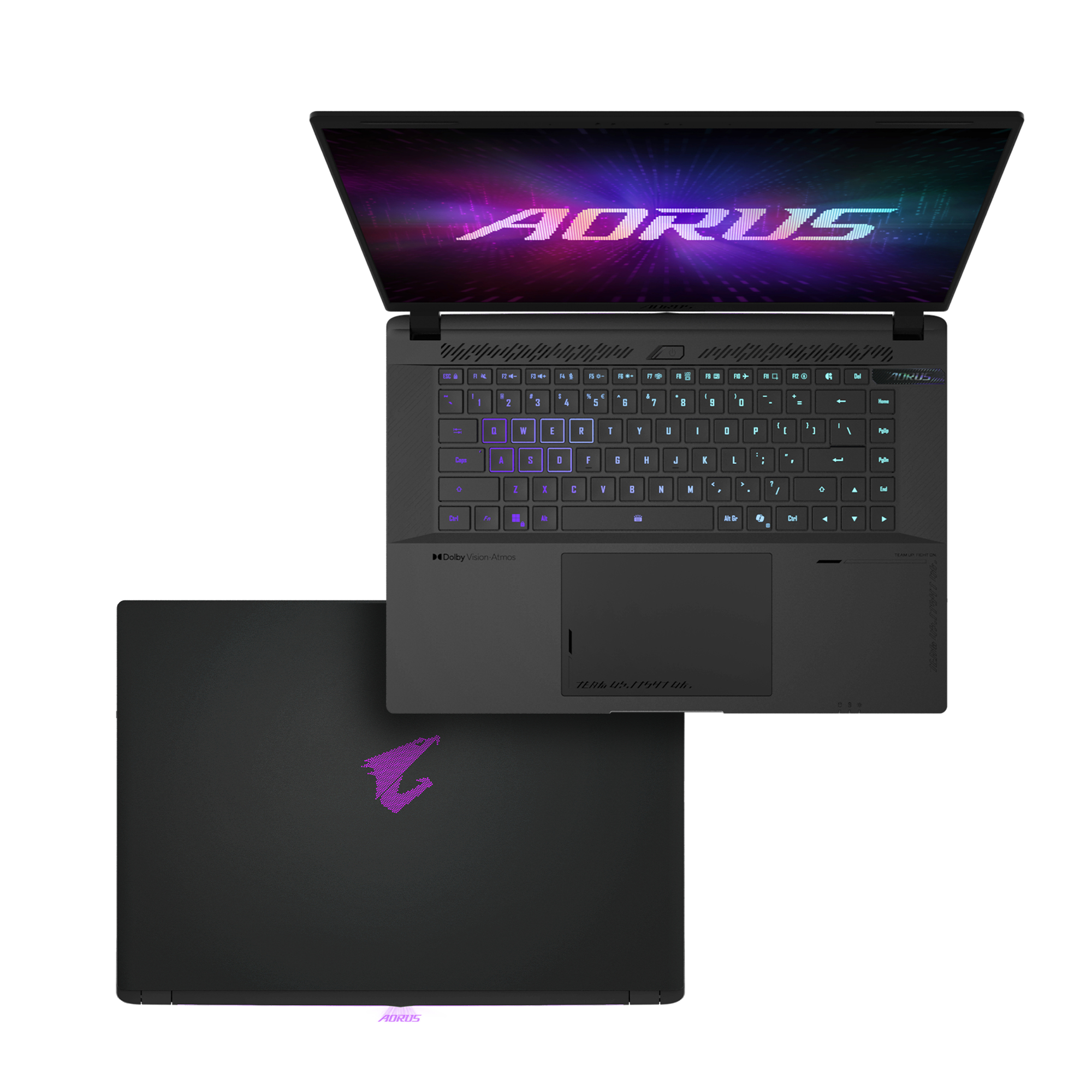 GIGABYTE AORUS MASTER 16 6YJM5DEE65SP laptop AMD Ryzen 9 9955HX3D Computer portatile 40,6 cm (16) WQXGA 32 GB DDR5-SDRAM 2 TB SSD NVIDIA GeForce RTX 5080 Laptop GPU Wi-Fi 7 (802.11be) Windows 11 Pro Nero Tedesco