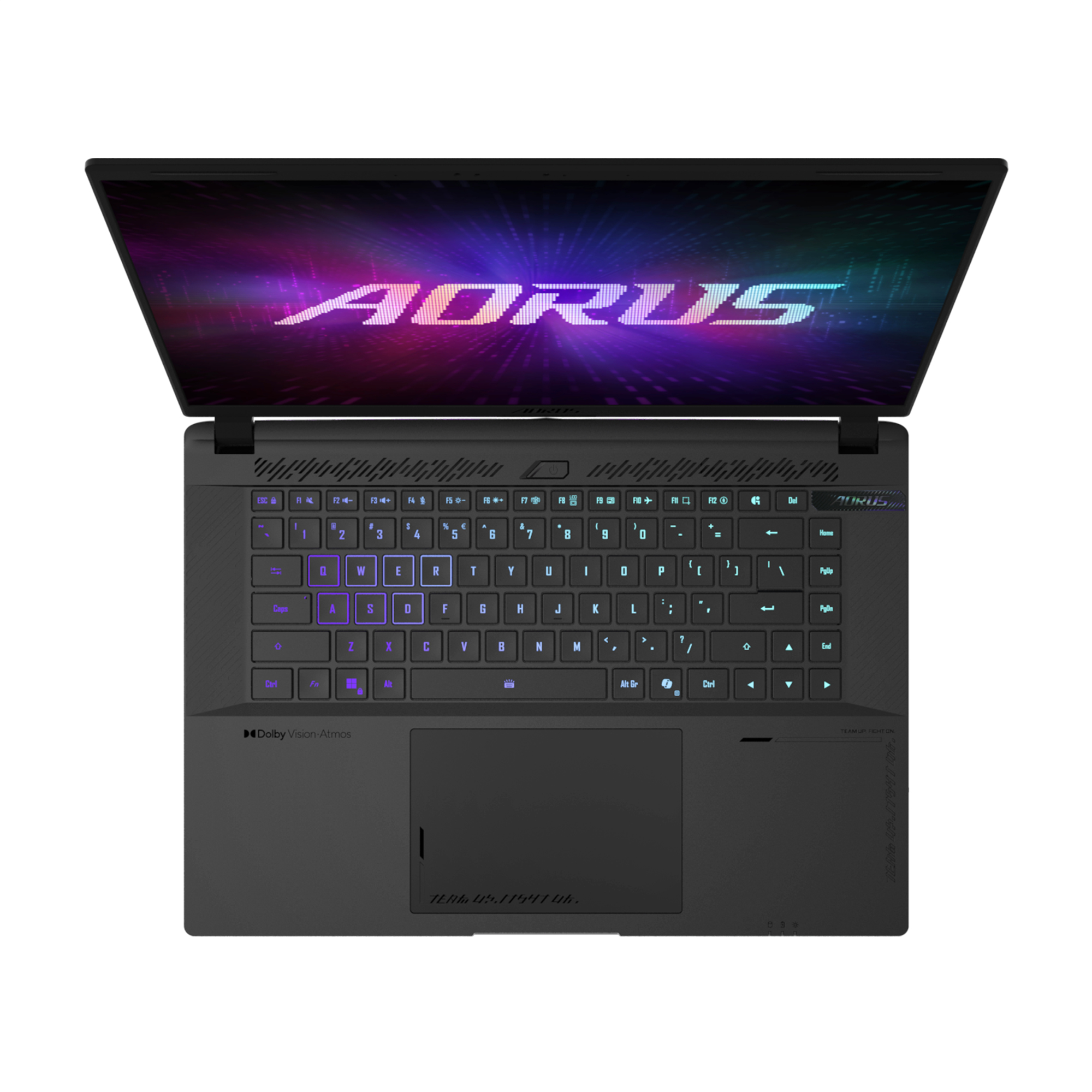 GIGABYTE AORUS MASTER 16 6YJM5DEE65SP laptop AMD Ryzen 9 9955HX3D Computer portatile 40,6 cm (16) WQXGA 32 GB DDR5-SDRAM 2 TB SSD NVIDIA GeForce RTX 5080 Laptop GPU Wi-Fi 7 (802.11be) Windows 11 Pro Nero Tedesco