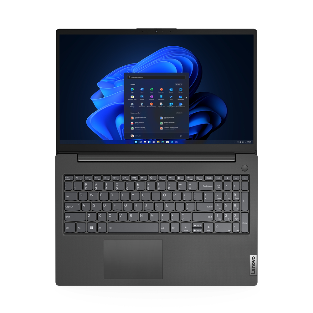 Lenovo V15 G4 ABP AMD Ryzen 5 5625U Port�til 39,6 cm (15.6) Full HD 8 GB DDR4-SDRAM 256 GB SSD Wi-Fi 6 (802.11ax) Windows 11 Pro Alem�n Negro