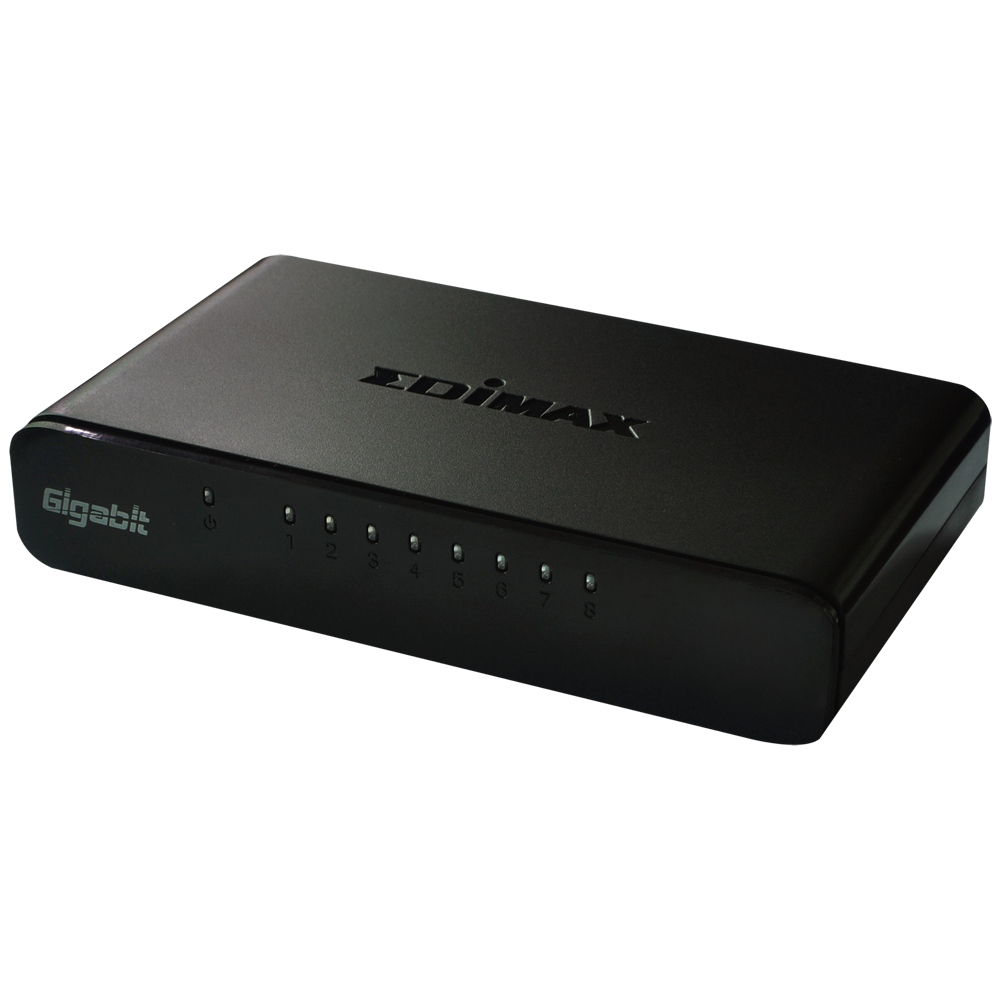 Edimax ES-5800G V3 - Switch - unmanaged - 8 x 10/100/1000