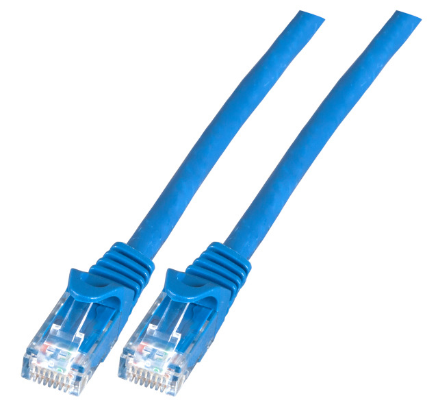 EFB Elektronik K8104BL.0,25 cavo di rete Blu 0,25 m Cat6 U/UTP (UTP)