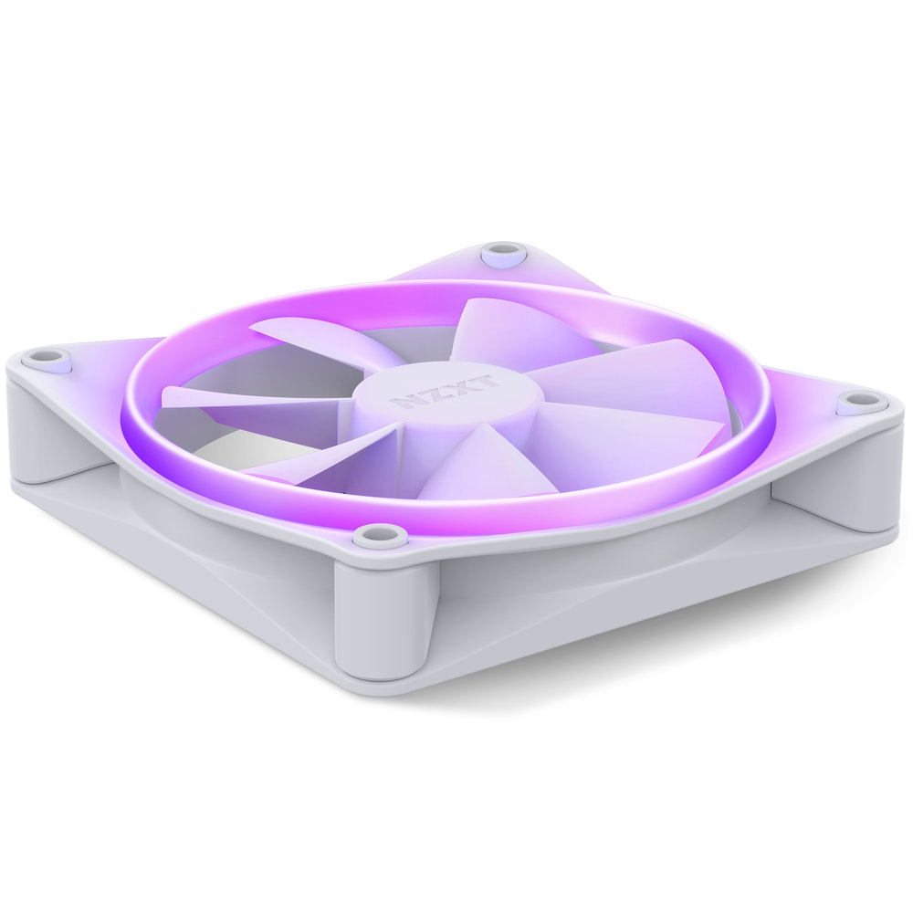 NZXT F120 RGB Boitier PC Ventilateur 12 cm Blanc 1 pi�ce(s)