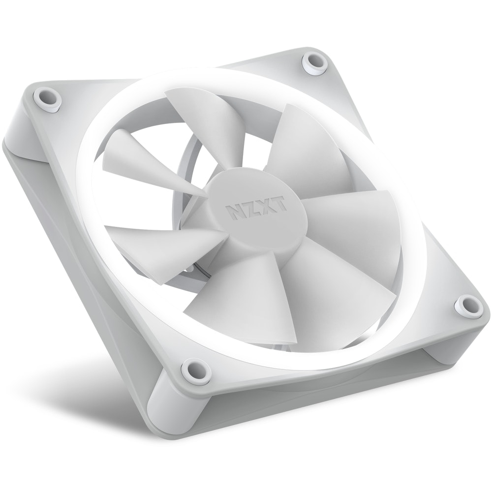 NZXT F120 RGB Boitier PC Ventilateur 12 cm Blanc 1 pi�ce(s)