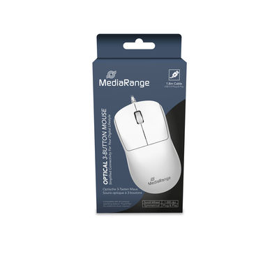 MediaRange MROS255 mouse Casa Ambidestro USB tipo A 1000 DPI