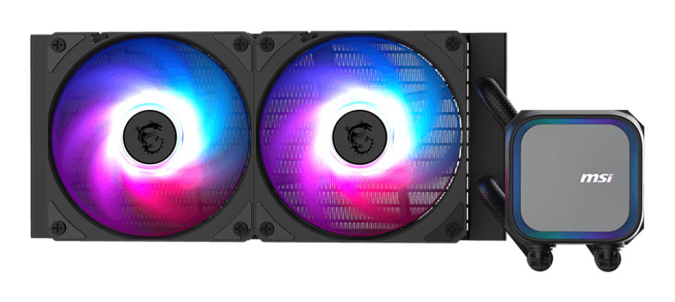 MSI MAG CORELIQUID A13 240 Placa base, Procesador Kit de refrigeraci�n l�quida 12 cm Negro