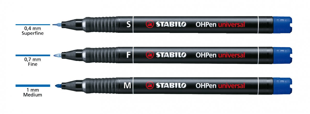 STABILO OHPen marcador permanente Azul 1 pieza(s)
