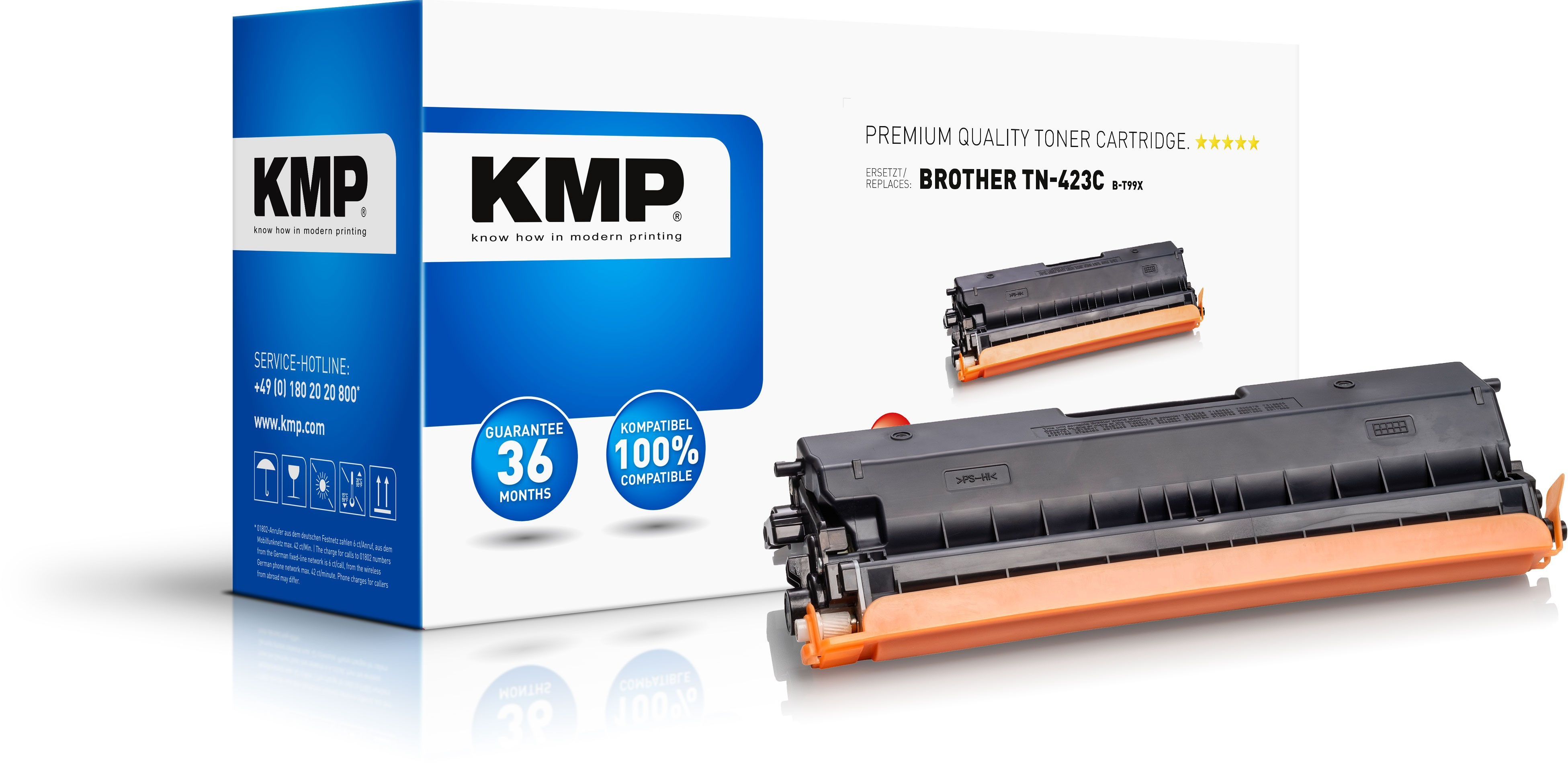 KMP 1265,3003 cartucho de tner 1 pieza(s) Compatible Cian