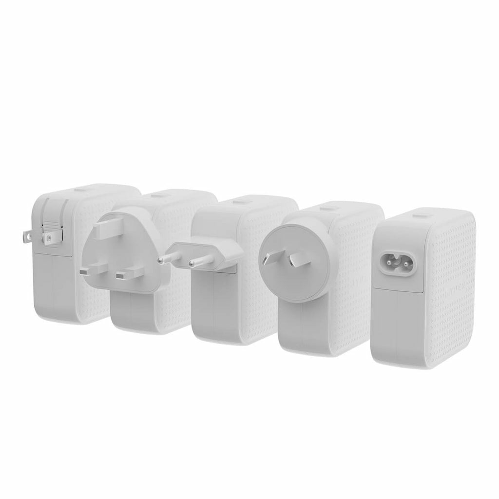 Targus Hyper HyperJuice 70W USB-C GaN Travel Charger 3C+1A - White