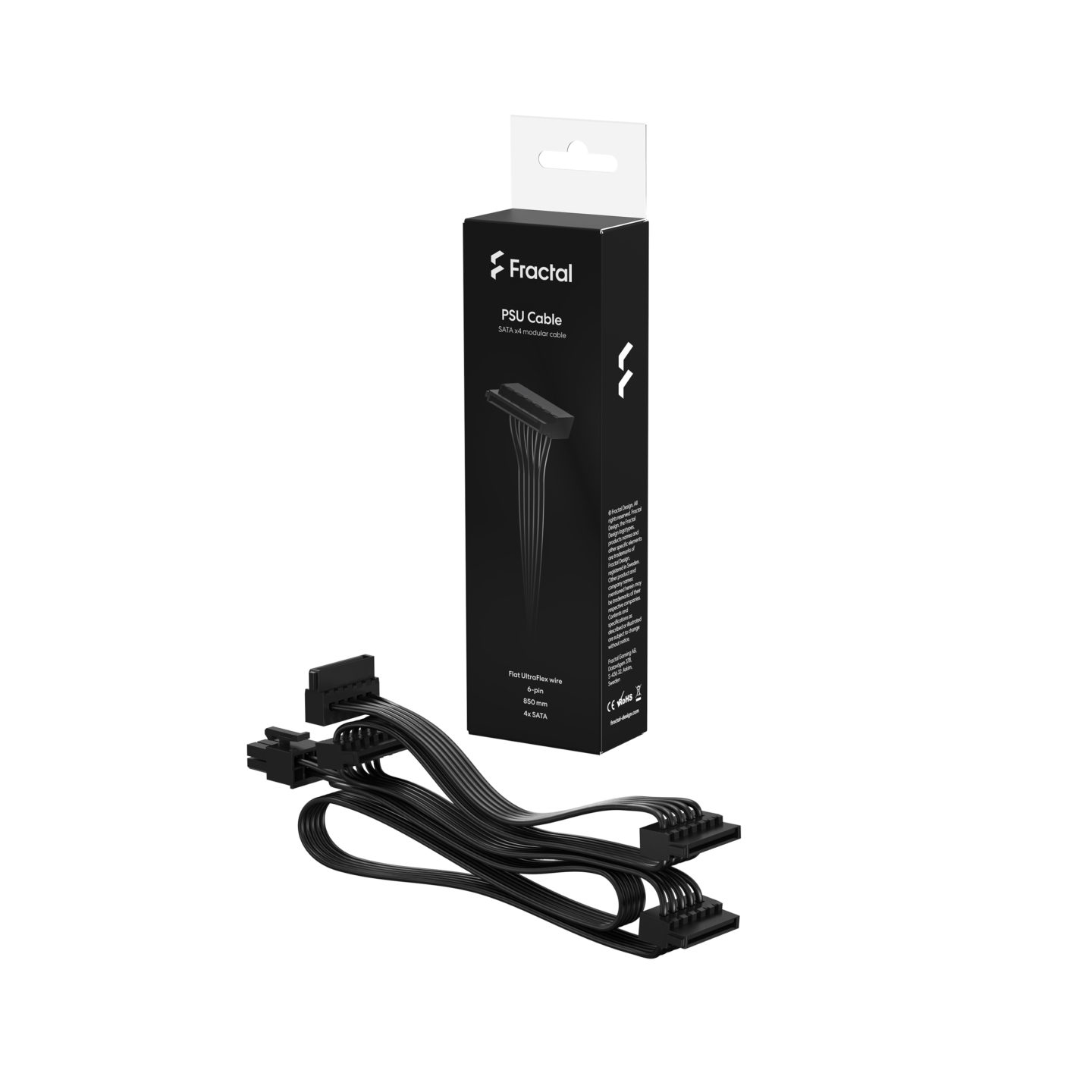 Fractal Design Stromkabel - 6-poliger Stecker (M)