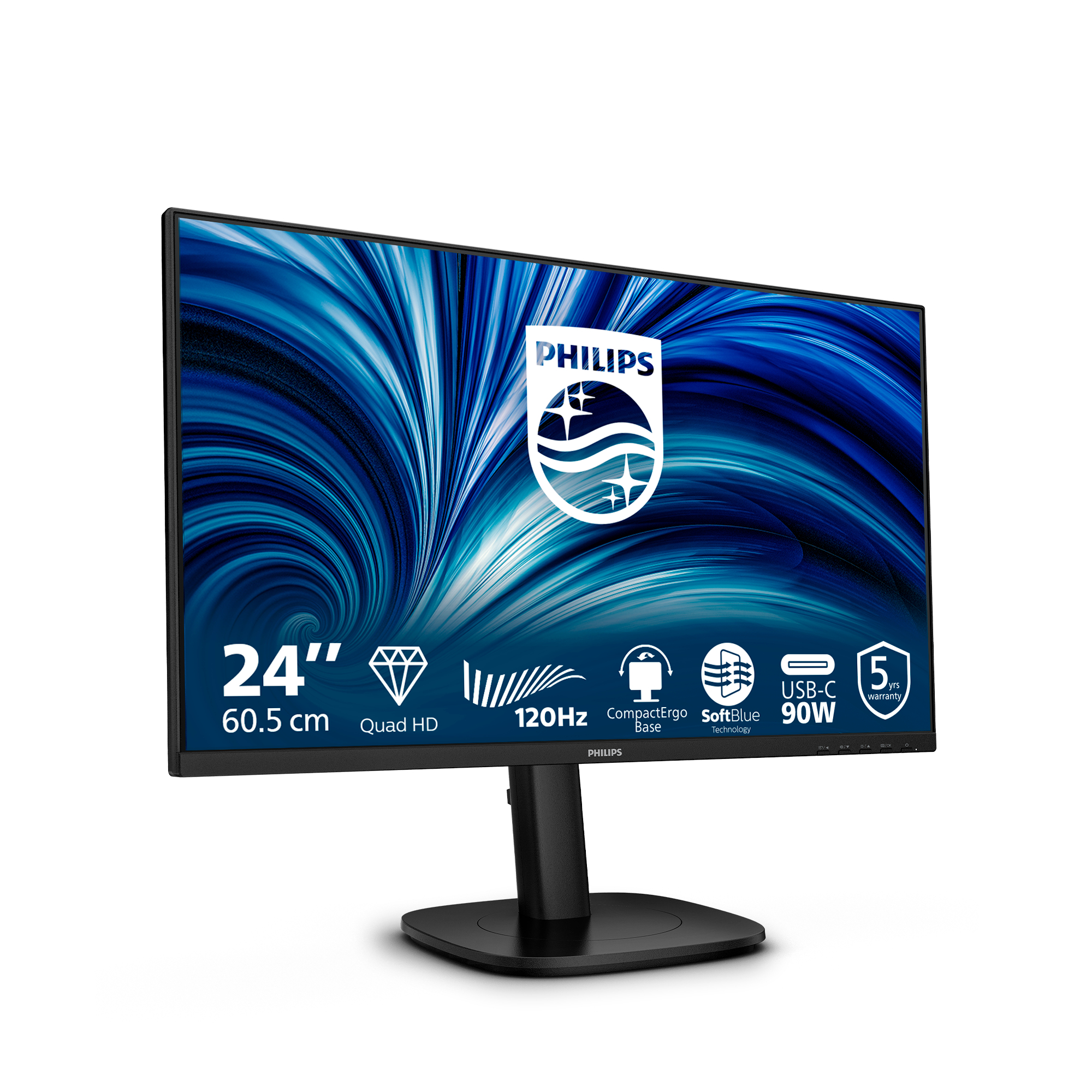 Philips 24B2U3601 - LED-Monitor - 61 cm (24)