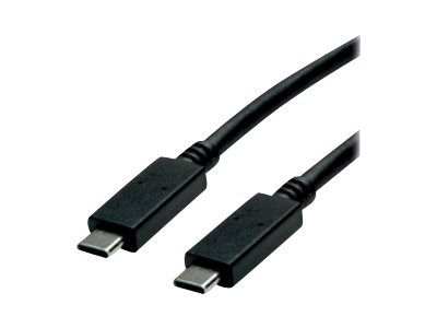 Secomp 11.44.9052 cavo USB 0,5 m USB 3.2 Gen 2 (3.1 Gen 2) USB C Nero