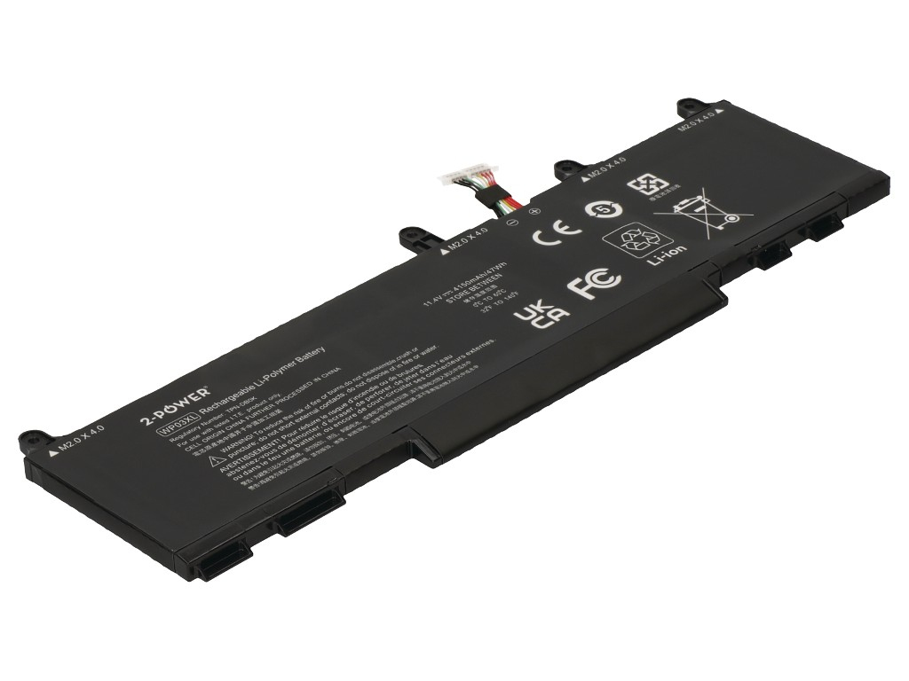 2-power Main Battery Pack HP Elitebook 830 G9 - Batterie - 47 mAh