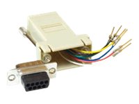 MicroConnect Serieller Adapter - DB-9 (W)