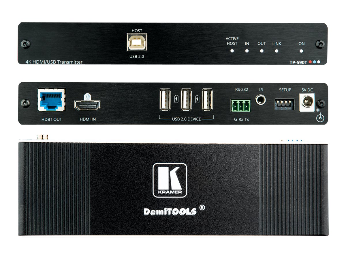 Kramer Electronics Kramer DemiTOOLS TP-590T - Video-/ Audio-/ Infrarot- /USB-/ serielle Erweiterung