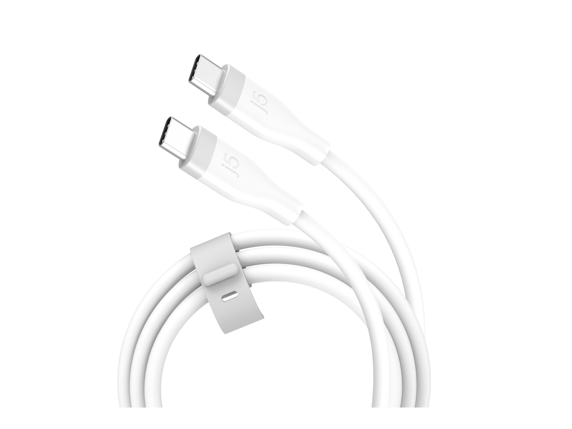 j5create Cable de carga r�pida USB-C� 60W de silicona l�quida