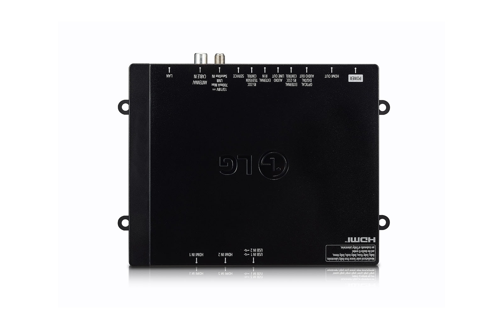 LG STB-6500 convertidor de Smart TV Negro Full HD+ Wifi Ethernet