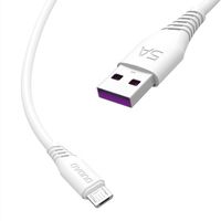 Dudao L2T - 1 m - USB A - USB C - USB 2.0 - Wei