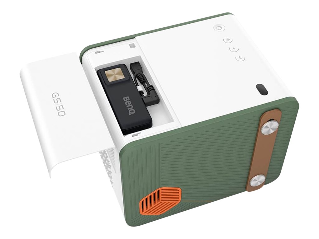 BenQ GS50 videoproyector Proyector de corto alcance 500 l�menes ANSI DLP 1080p (1920x1080) Gris, Blanco