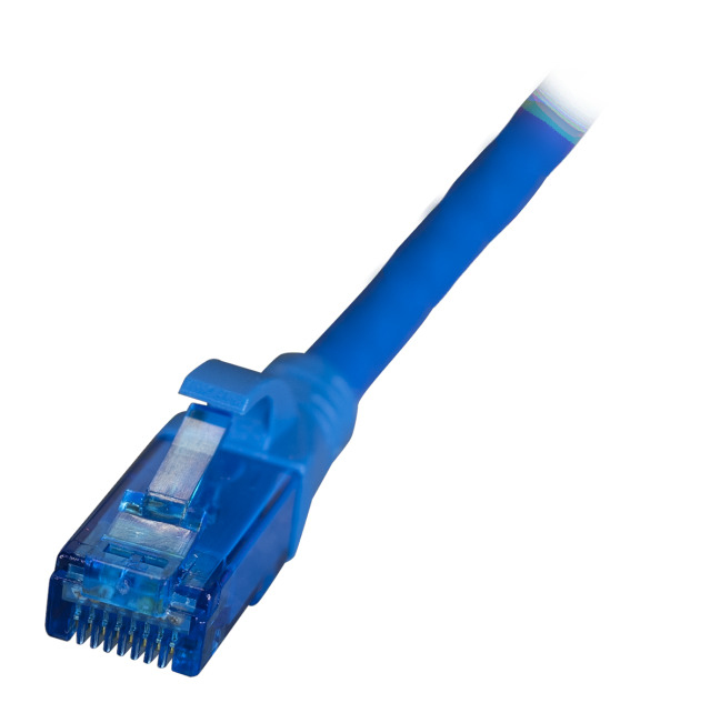 EFB Elektronik K8109BL.0,5 c�ble de r�seau Bleu 0,5 m Cat6a U/UTP (UTP)