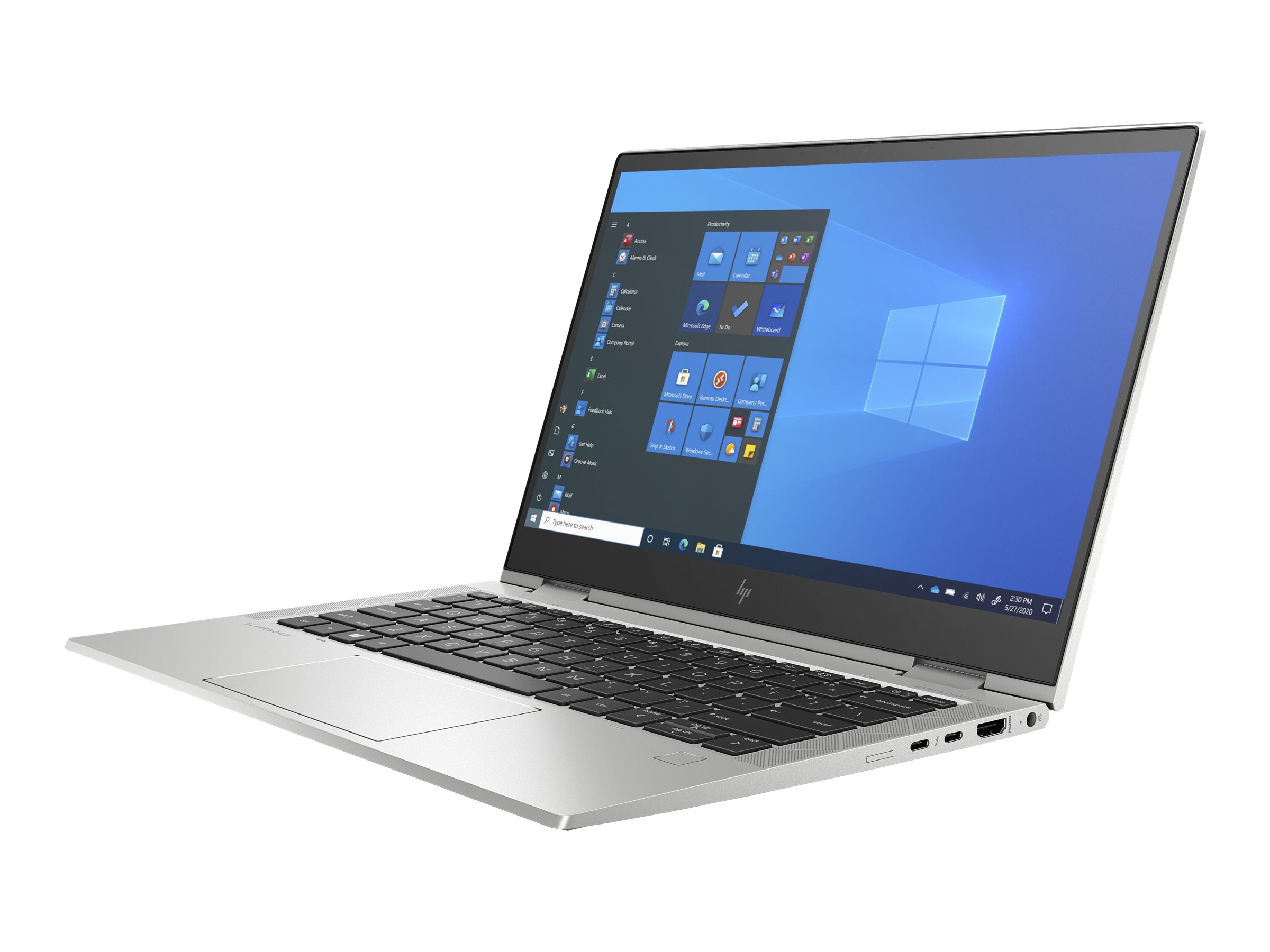 HP EliteBook x360 830 G8 Notebook - Flip-Design - Intel Core i5 1135G7 - Win 10 Pro 64-Bit - Iris Xe Graphics - 8 GB RAM - 256 GB SSD NVMe - 33.8 cm (13.3)