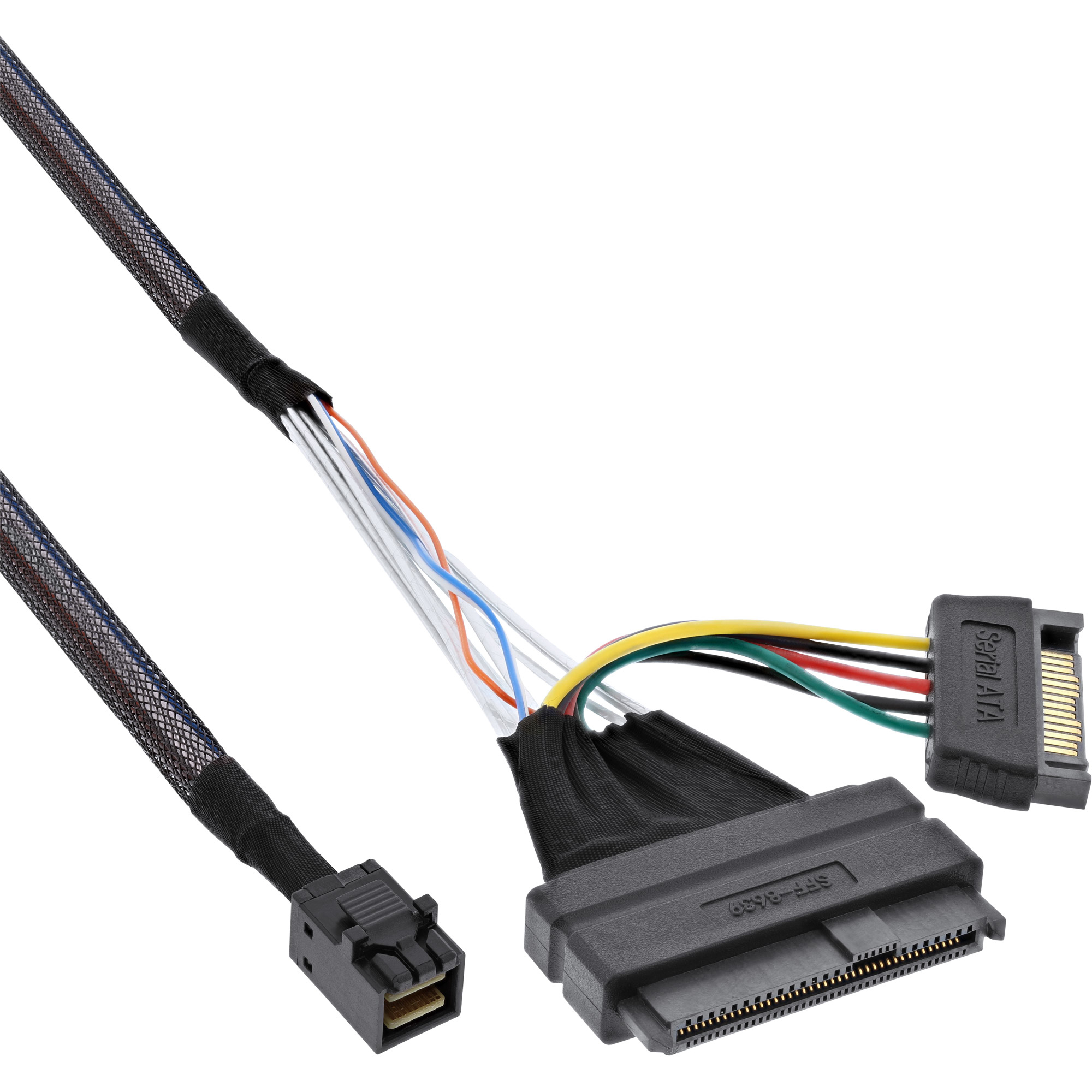 InLine 29620B - Speicherkabelkit - U.2 (SFF-8639) (S)