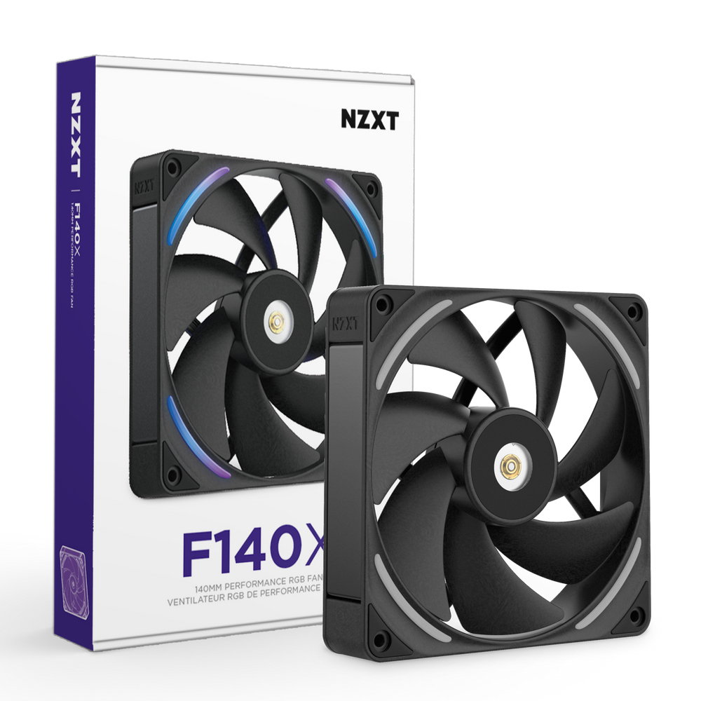 NZXT F140X Boitier PC Ventilateur 14 cm Noir 1 pi�ce(s)
