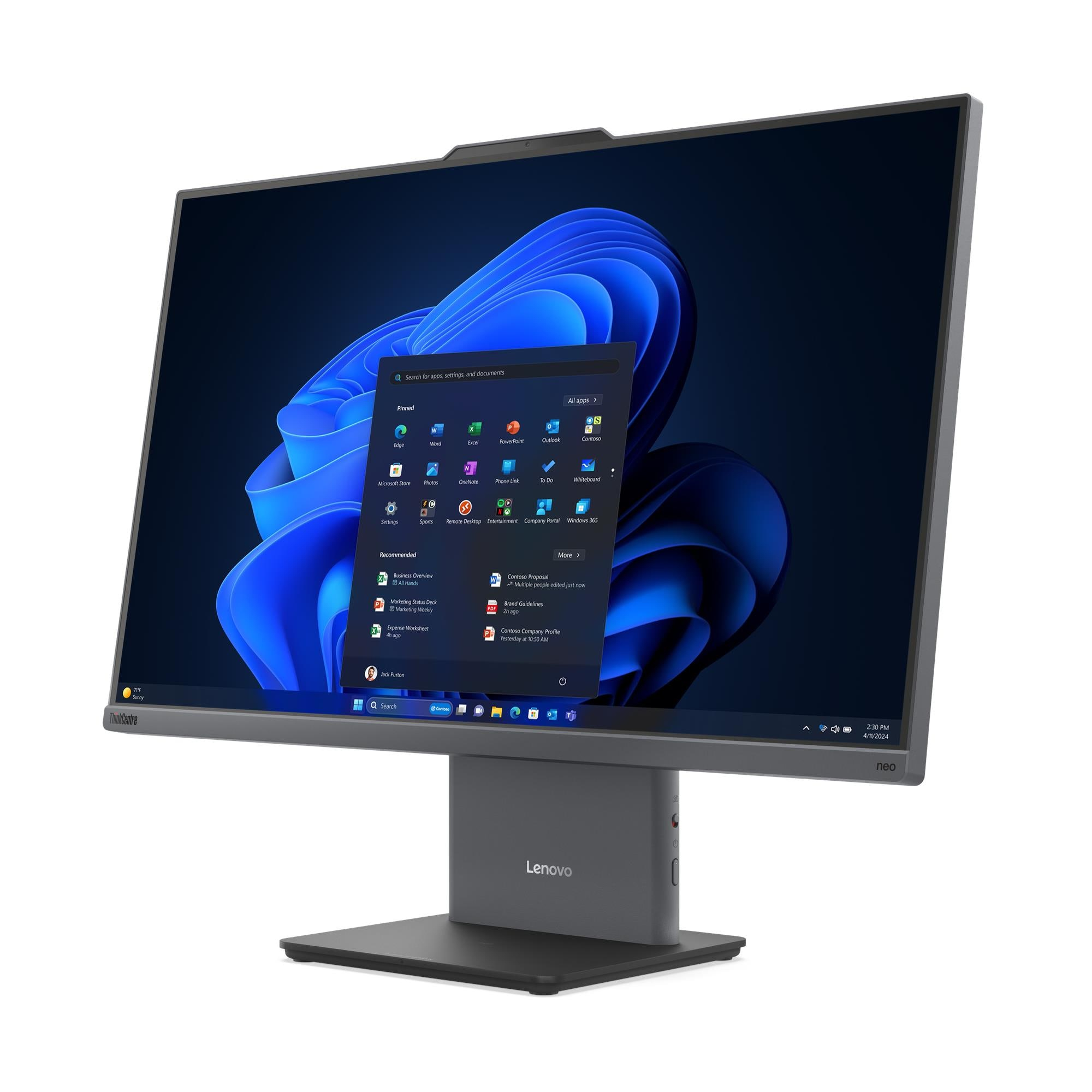 Lenovo ThinkCentre neo 50a 24 Gen 6 LNL 13QH - All-in-One (Komplettl�sung)