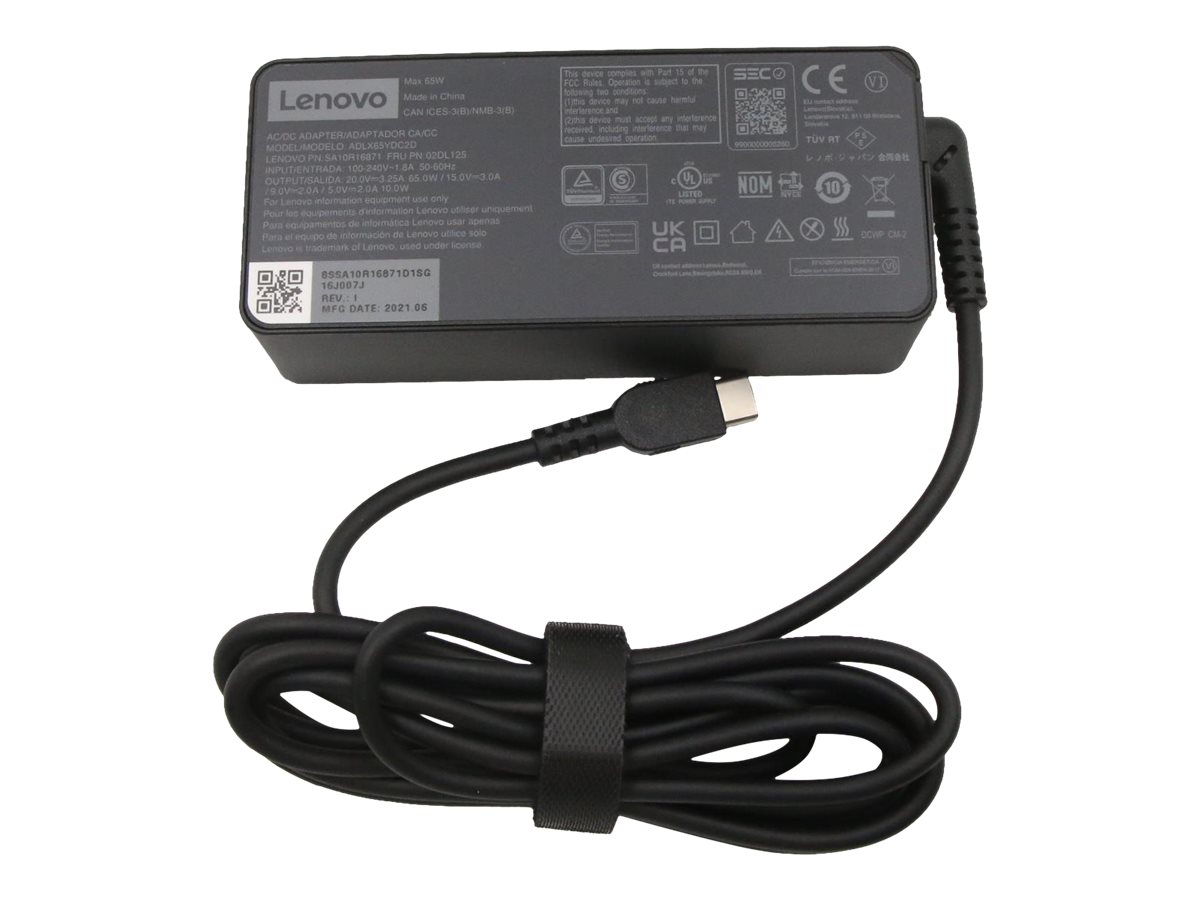 Lenovo Netzteil - Wechselstrom 100-240 V - 65 Watt