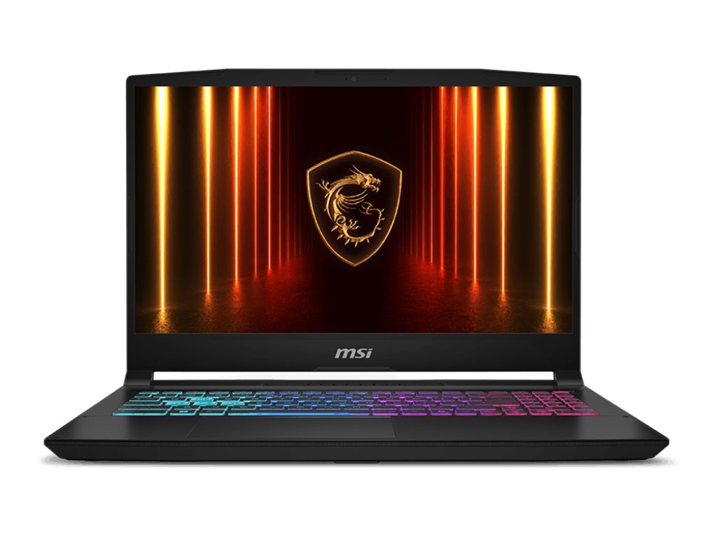 MSI Katana 15 HX B14WGK-058 Intel Core i7 i7-14650HX Porttil 39,6 cm (15.6) Full HD 16 GB DDR5-SDRAM 512 GB SSD NVIDIA GeForce RTX 5070 Wi-Fi 6E (802.11ax) Windows 11 Home Negro