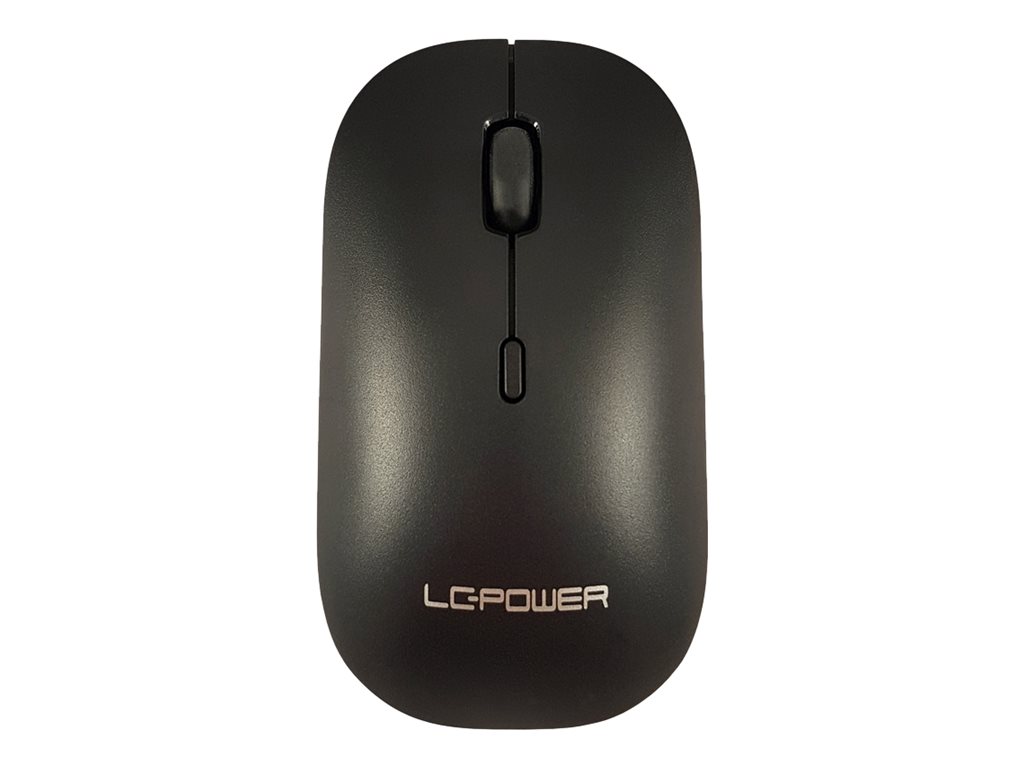 LC-Power m720BW rat�n mano derecha RF inal�mbrico �ptico 1600 DPI