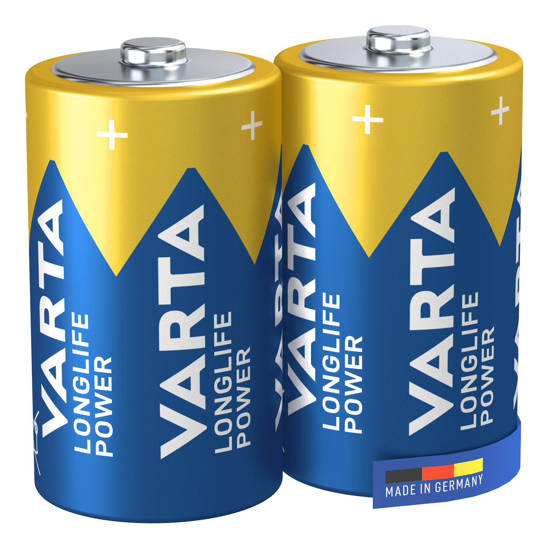 Varta Longlife Power D Blister 2 Mono -Batterie Alkali-Mangan 2 St. - Batterie - Mono (D)