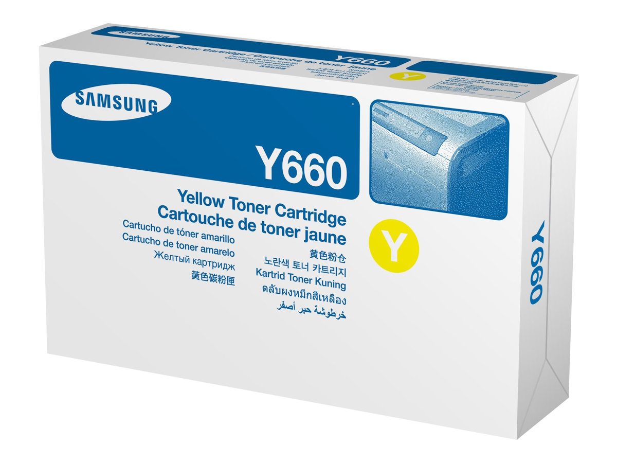 Samsung CLP-Y660B High Yield Yellow Toner Cartridge cartuccia toner 1 pz Originale Giallo