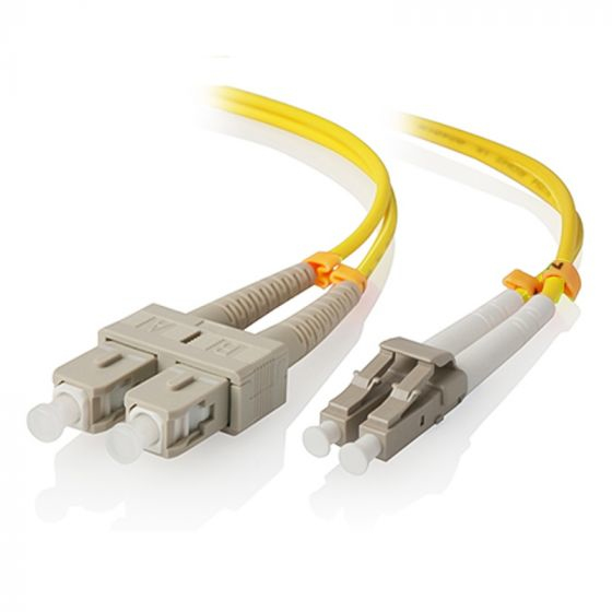 ALOGIC LCSC-05-OS2 cble InfiniBand et  fibres optiques 5 m LC SC Jaune
