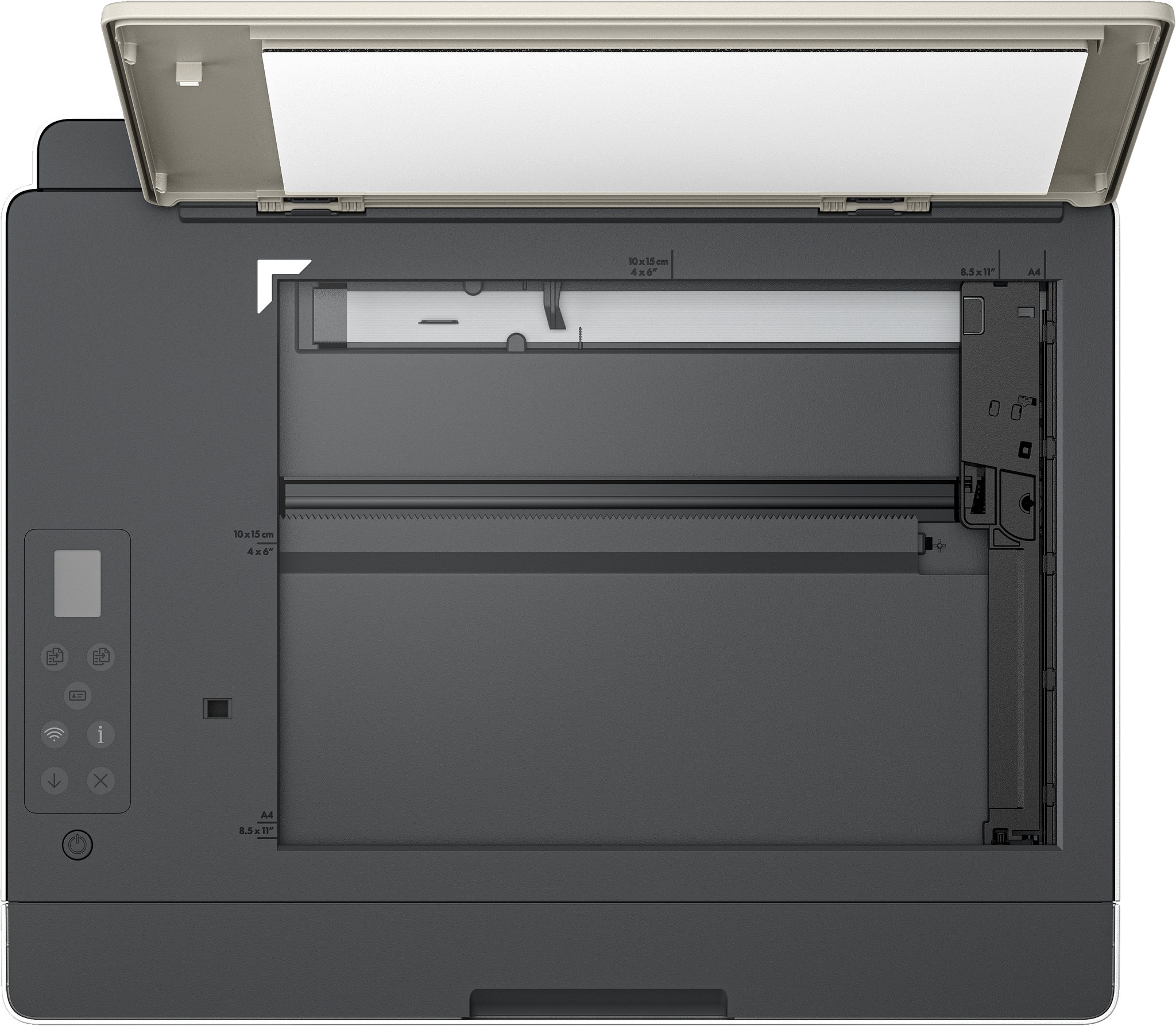 HP Smart Tank 5107 All-in-One Printer, Color, Printer for Home and home office, Print, copy, scan, Wireless; High-volume printer tank; Print from phone or tablet; Scan to PDF