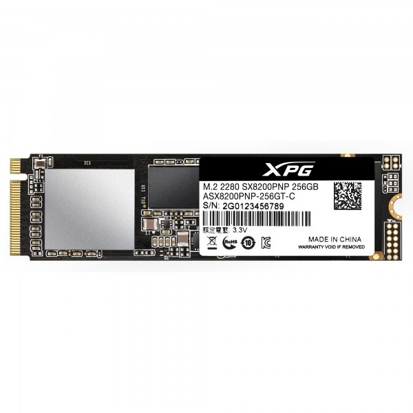 XPG SX8200 Pro M.2 256 Go PCI Express 3.0 3D TLC NVMe