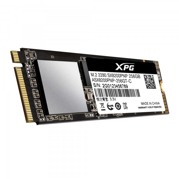 XPG SX8200 Pro M.2 256 Go PCI Express 3.0 3D TLC NVMe
