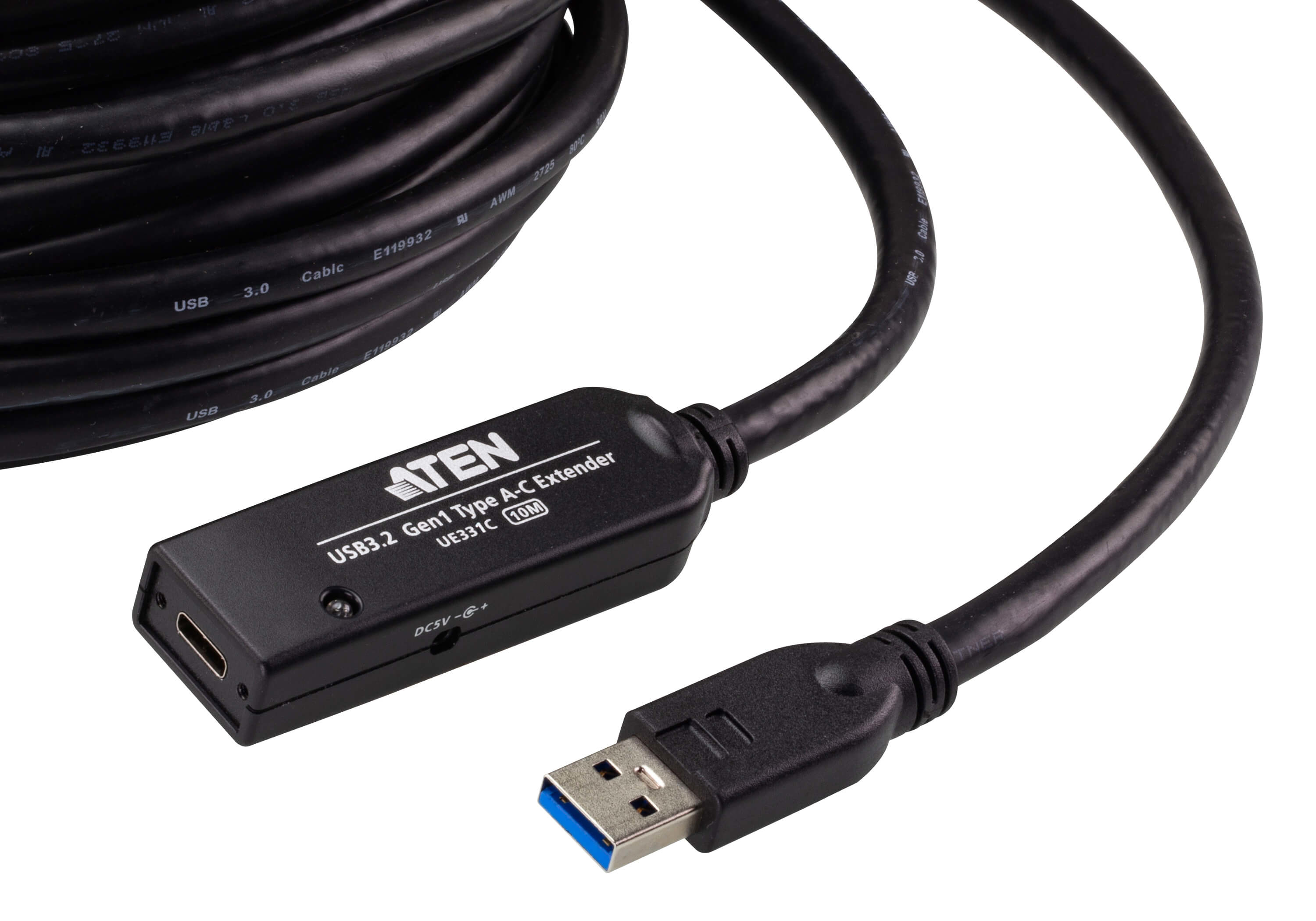 ATEN C�ble prolongateur USB 3.2 de 10 m de 1re g�n�ration