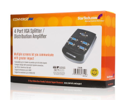 StarTech.com 3-Port HDBaseT Extender Kit with 3 Receivers - 1x3 HDMI over CAT5e Splitter - Up to 4K
