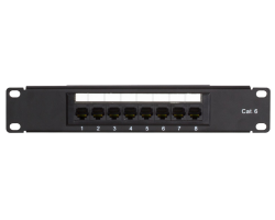 DSIT Patchpanel 10 8-fach UTP CAT 6 - Zubeh�r Netzwerk - 8-Port