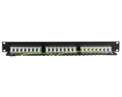 DSIT Patchpanel 19 CAT 5e FTP - Zubeh�r Netzwerk - 24-Port